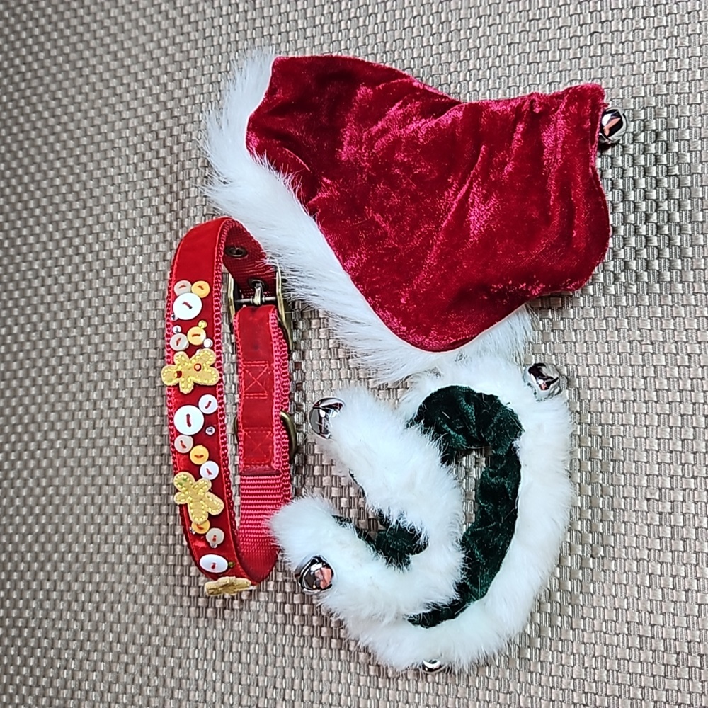 Christmas Holiday Dog Bundle - size Medium
